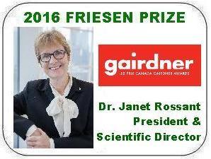 2016 Friesen Prize - Dr. Janet Rossant